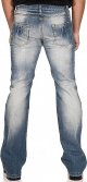 Men's Relaxed Vintage Bell Bottom Pants Stretch Comfort Flared Flares Retro Leg Disco Denim Jeans